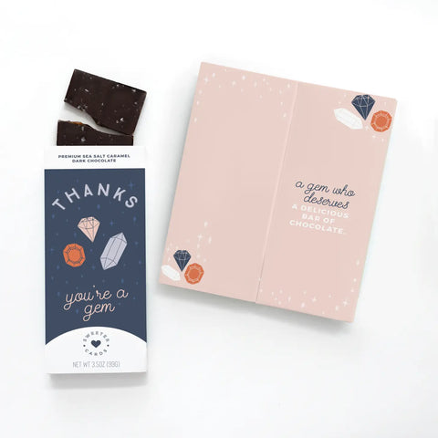 Thanks Chocolate Greeting Card