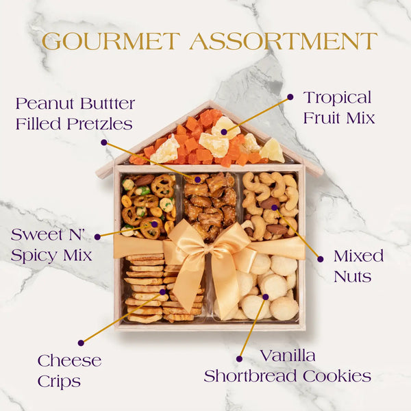 Housewarming Snack Gift Tray – Savi Chic Gifts