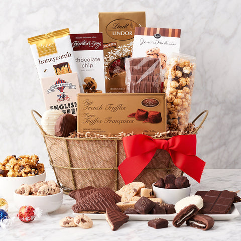 Decadent Delights Chocolate Gift Basket