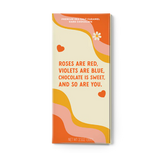 Valentine Poem Chocolate Greeting Card