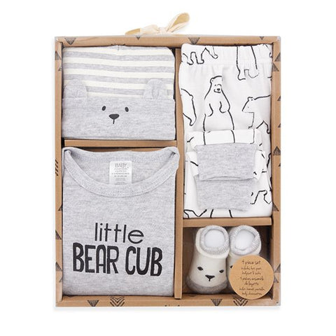 'Little Bear Cub' Baby Boy Gift Set