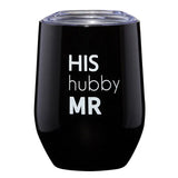 His & Hers Wine Tumbler Gift Set